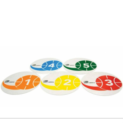 SKLZ basketbal shot spotz - 5 stuks NSK000013